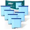 SILLAR 6x Cartuccia Filtrante per Macchine da Caffè | Compatibile con AquaClean CA6903/10, CA6903/22, CA6903/01 | Filtro Anticalcare per Philips AquaClean