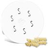 MY Pasta LA MIA PASTA - Fusilli Rotini - Trafile a disco macchina pasta | Trafila per pasta avanzata per macchina per pasta fatta in casa, compatibile con macchina per pasta Philips serie 7000