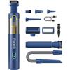 Fanttik Slim V8 Apex Cordless Vacuum Cleaner for Cars, High Suction Power 19000Pa, Quick Charging in 2.5 Hours, 4 in 1 Vacuum Cleaner and Air Blower and Air Pump and Vacuum Pump, Blue