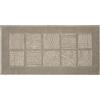 emmevi Tappeto Scendiletto Camera Bagno Morbido Shaggy Puro Cotone Assorbente Antiscivolo 65x140 Tortora