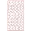 Panorama Tappeto Camera da Letto Colore Rose - 60x110 cm - Tappeti Cucina Antiscivolo Lavabile - Tappeti Vinile Moderni Esterno e Interno Salotto, Soggiorno