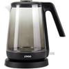 Livoo - Bollitore in vetro DOD216N 1.7L - 1850W - 2200W, vetro borosilicato, retroilluminazione interna