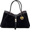Chicca Borse Borsa a Mano Elegante da Donna con Tracolla in Pelle Martellata