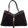 Chicca Borse Borsa a Mano Elegante da Donna in Pelle Martellata