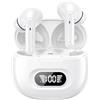 hadbleng Cuffie Bluetooth, 2026, senza fili, Bluetooth 5.3, HiFi, stereo, 72 ore di autonomia, auricolari in-ear con microfoni ENC con cancellazione del rumore, impermeabili IP7, con indicatore LED, USB-C