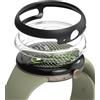 Ringke Slim per Cover Google Pixel Watch 5/4 41mm - Clear & Matte Black | Custodia, 2 pezzi, sottile, leggero, rigida PC