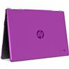 mCover Custodia rigida per PC portatili HP Chromebook X360 14C-caxxxx serie (35,6 cm/14 pollici), non compatibile con altri computer portatili HP Chromebook e Windows (viola)