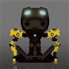 Funko Pop! Deluxe Marvel: Iron Man 2 - Mkiv Con Carroponte #905 Glow-in-Th