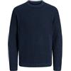 JACK & JONES Pullover JJEDOVER KNIT CREW NECK SN Tempo Libero