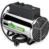 Bio Green riscaldatore Elettrico a Ventola Phoenix, Argento/Nero