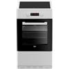 Beko Cuisiniere induction - BEKO - FSM58301WC - 3 feux - 0,92 kwh/cycle - 50cm