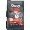 Oasy Dog Grain Free Adult Small Mini Agnello 2 kg Crocchette Per Cani