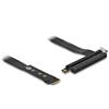 Delock M.2 Key M a PCIe x16 NVMe - Adattatore di interfaccia - PCIe 3.0 x16 (NVMe)