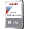 Toshiba Disco rigido Toshiba X300 4 TB HDD 3,5" 7200 rpm SATA 512 MB cache