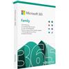 Microsoft 365 Family 12 Mesi 6 Persone 6 TB OneDrive Neues Konto