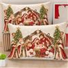 PETTI Artigiani Italiani 2 Federe Natalizie Jesus 02 50x80 cm | 100% microfibra, stampa digitale, set da 2, Made in Italy