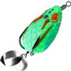 Aurgiarme Esche Crankbait da pesca con doppio gancio e rane morbide in PVC per pesci neri d'acqua dolce pesca rane d'acqua bassa