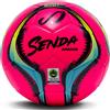 SENDA Amador Pallone da calcio per allenamento, certificato commercio equo e solidale, rosa, misura 5 (dai 13 anni in su)