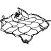 CIYODO Rete Portaoggetti per Kayak con Ganci, 40x40 CM in Nylon Nero | Barca e Kayak Sit On Top, Montaggio senza Attrezzi, Tenuta Stabile, per Uscite All'aperto e Pesca