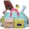 Generic Borsa da trasporto multi tasche scomparto per scarpe grande pieghevole | Borsone da viaggio da viaggio, per vacanze, fine settimana, viaggio, ospedale, palestra, sport, articoli da toeletta e
