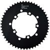 Jotekonoby Corona per bicicletta 56T spessore 3 mm doppia per bcd 110 130 mm corona | Adatto a 110 mm e 130 mm per bcd, manovella a 5 bulloni, 50 denti, lega di alluminio, bici pieghevole compatibile (52T)