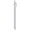 HBBMGYD Picchetti per tenda, 24 pezzi, a V, 24 cm, Ø 20 mm, in acciaio zincato | Estremità appuntita, gancio in alto, ancoraggio normale pavimento, tende gazebo tende, acciaio resistente alla ruggine