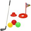 Generic Outdoor - Set di giocattoli da golf per bambini | Set di giocattoli da golf con palline da allenamento, attrezzatura da club per bambini, bambini e bambini