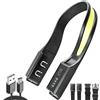 Vueqkueg Luce Fascio 230° Ampio LED 450lm | Luminosità 450 lumen, portata 350 piedi, fascio ampio a 230° per illuminazione muovere la testa.