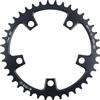 Besttoolifes Corona in lega di alluminio 110BCD 38T lavorata a CNC | Adatto a pedivelle 110BCD, dimensioni 36T, denti larghi stretti impediscono cadute, ideale aggiornamento a velocità singola
