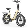 TTGO F6Boost Bici Elettrica Pieghevole 20x4.0, Batteria 48V 18Ah | Batteria Rimovibile 864Wh, fino a 140 km, 250W 70 Nm, Sensore di Coppia, Freni Idraulici