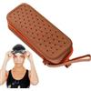 Fyrdyn Custodia Di Occhialini Da Nuoto Organizer capiente con laccetto | Custodia Protettiva in Silicone per Occhiali da Nuoto Per adulti bambini ragazzi bordo piscina mare giochi asciugamano