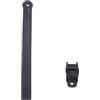 Sandyseptember Metallo per snowboard Binding Fibbie Plastica Strap 170mm Metallo | Base in acciaio, cinturino in plastica, larghezza interna 23,5 mm, chiusura sicura, guida intensa