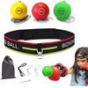 Generic Fascia catarifrangente per boxe, sfera riflettente in schiuma, regolabile | Funzione fascia: palla da allenamento per boxe per esercizi di risposta alla velocità ed esercizi di fitness