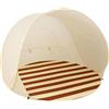Generic Tenda da spiaggia pieghevole impermeabile protezione UV Canopy | Parasole da spiaggia per 3 persone, campeggio, pesca, viaggi, parco all'aperto