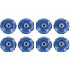 Allthingstore Ruote autogeneranti per pattini leggeri 70mm per uso interno (80mm) | Ideale per pattinaggio al coperto, ruote per bagagli, allenamento, non per terreni irregolari, guida sicura e stabile