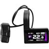 Besttoolifes Schermo LCD TFT per display ebike per motori Bafang Drive TFT | Supporto protocollo CAN, adatto per M560/per m600/M820, lettura chiara dei dati, pulsanti robusti, facile da installare