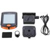 GALPADA Ciclocomputer Wireless per Bicicletta Grande LCD e Allarme | Contachilometri e Cronometro, Lettura Notturna, Gomma, per Manubrio, Bici Elettriche e Moto Stile Casuale