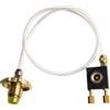 zeroupshop Adattatore Bombole Gas in Ottone Adattatore Bombole Gas in Ottone