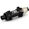 LongTing Mozzo MTB M180 24/28H 60T Cricchetto elicoidale Center Lock HG XD MS | Asse passante con disco boost GOLDIX a 6 bulloni