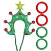Générique Lancio di Anelli Albero di Natale Gonfiabile Interno Festivo Festa | Cappello A Forma Di Albero Di Natale Con Anelli Per Adulti Casa Ufficio Appartamento Scuola Eventi Riunioni Soggiorno Cortile