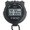 STOPTEC DIGITAL TIMING Stoptec - Cronometro HC-5, molto semplice: solo avvio, arresto e reset, acceso e spegnibile, grande display a riga singola, impermeabile, sport, hobby, tempo libero, adatto per bambini