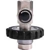 ZMdooreasy ARA Air Fill Adattatore G5/8-14 1/4 NPT Ottone (nero) | Costruzione in ottone 304, manico in plastica, resistente alla ruggine, altezza 68 mm, resiste a frequenti collegamenti