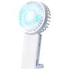 Generic Ventilatore portatile leggero ricaricabile a 3 velocità | Mini ventaglio personale per campeggio, escursionismo, pesca, attività all'aperto, picnic, donne e bambini