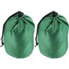 VALICLUD 2 Pezzi Borsa Coulisse per Attrezzatura Sportiva, 600d Oxford | Tessuto 600d Oxford, Chiusura a Coulisse, Portatile e Pieghevole, per Campeggio, Palestra, Spiaggia