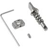 Generic Paddle Board Fin Screw | Kit di montaggio rapido senza attrezzi | Staffa di ricambio pesante | Surfboard Fin Fastener | Accessorio da surf impostato per uomini, donne, tavole