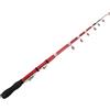 Housoutil Canna da Pesca Rosso Telescopica in Carbonio Mini Portatile | Design Pieghevole e Manico Antiscivolo, per Uscite in Riva e Pesca dal Molo, Circa 4,20 Oz Colore Casuale