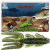 Paradox Fishing Creature Bait Set - Space Crawler 7 cm / Krebby 9 cm - Esca in gomma per pesce persico e luccioperca, attiva ai raggi UV e aroma di calamaro, ideale per Finesse, Dropshot, Texas e