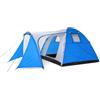 EortheX outdoor fancy Eorthex - Tenda familiare a 2 stanze per 4 persone, impermeabile e zanzariera