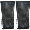 DOITOOL 2 Pezzi Borsa Rete per Snorkeling Chiusura a Coulisse, Leggera | Nylon Nero, Struttura Ampia e Lavabile, per Attrezzatura Subacquea e Scarpe da Acqua