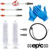 epic Kit di spurgo per RockShox Reverb | Adatto a tutti i reggisella e i telecomandi Reverb (xLoc, 1X, Stealth) | Include strumento Bleeding Edge per 1 telecomando